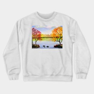 Autum Trees Crewneck Sweatshirt